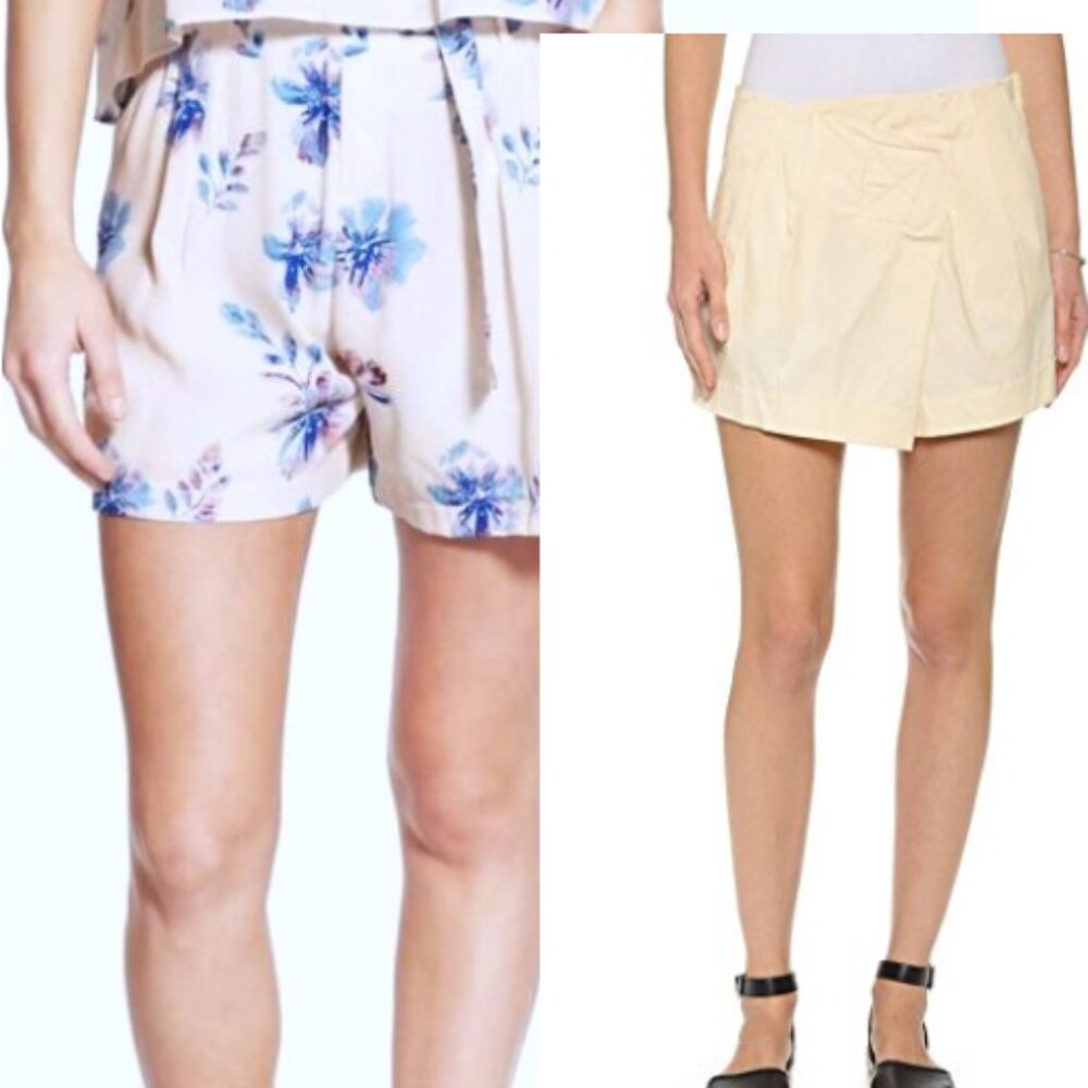NWT $314 MARC by MARC JACOB Wrap Shorts Phanny D-Ring Shorts ASTR THE LABEL S 6
